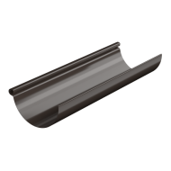 ТЕХНОНИКОЛЬ ТН МВС 125/90 мм, водосточный желоб металлический (3 м), темно-коричневый (675959)