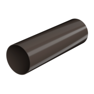 ТЕХНОНИКОЛЬ ТН ПВХ D125/82 мм труба (1,5 м) темно-коричневый (683357)