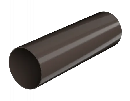 ТЕХНОНИКОЛЬ ТН ПВХ D125/82 мм труба (1,5 м) Темно-коричневый RAL 8019 (683357)