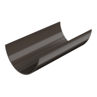 ТЕХНОНИКОЛЬ ТН ПВХ D125/82 мм желоб (3 м) темно-коричневый (683362)