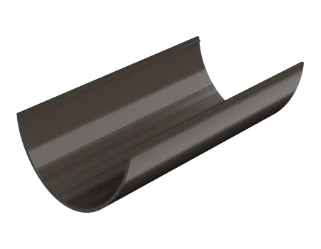ТЕХНОНИКОЛЬ ТН ПВХ D125/82 мм желоб (3 м) Темно-коричневый RAL 8019 (683362)