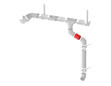 ТЕХНОНИКОЛЬ ТН МАКСИ 152/100 мм, муфта трубы, Антрацит 9005 (694315) ТЕХНОНИКОЛЬ ТН МАКСИ 152/100 мм, муфта трубы, Антрацит 9005 (694315)