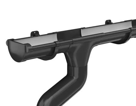 ТЕХНОНИКОЛЬ ТН МАКСИ 152/100 мм, угол желоба 135°, Антрацит 9005 (694319) ТЕХНОНИКОЛЬ ТН МАКСИ 152/100 мм, угол желоба 135°, Антрацит 9005 (694319)
