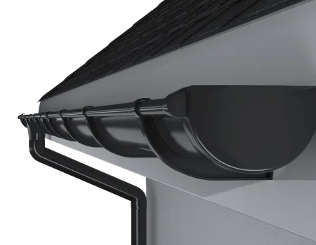 ТЕХНОНИКОЛЬ ТН ПВХ МАКСИ хомут трубы Антрацит 9005 (694321) ТЕХНОНИКОЛЬ ТН ПВХ МАКСИ хомут трубы Антрацит 9005 (694321)