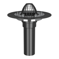 ТЕХНОНИКОЛЬ Воронка кровельная без обогрева TERMOCLIP ВФ Ø90х450мм, шт (125325)