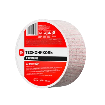 ТЕХНОНИКОЛЬ Лента АРМОТЭЙП 100 мм, 25 м, шт (145090)