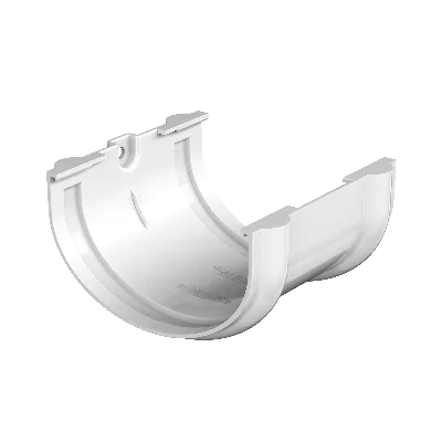 ТЕХНОНИКОЛЬ ТН ОПТИМА соединитель желоба (D120/80), белый, шт (128153)