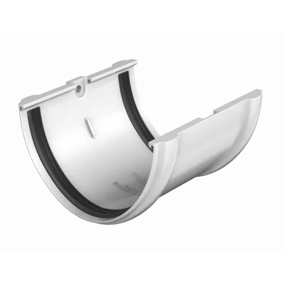 ТЕХНОНИКОЛЬ ТН соединитель желоба (D125/82), белый, шт (128246)
