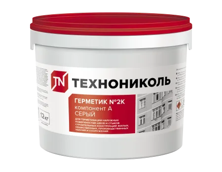 ТЕХНОНИКОЛЬ Герметик полиуретановый 2К, серый (456429) ТЕХНОНИКОЛЬ Герметик полиуретановый 2К, серый (456429)