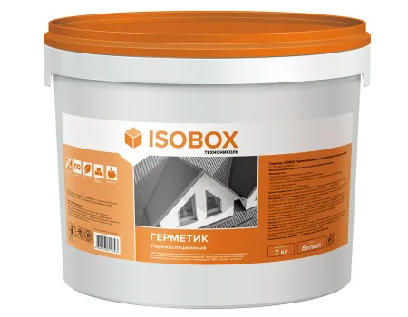 ТЕХНОНИКОЛЬ Герметик ISOBOX Пароизоляционный Акриловый (внутренний Б), 7кг (694232) ТЕХНОНИКОЛЬ Герметик ISOBOX Пароизоляционный Акриловый (внутренний Б), 7кг (694232)