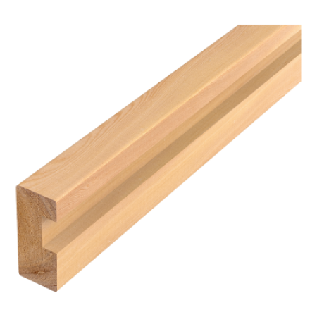 ТЕХНОНИКОЛЬ Бордюр для дачной дорожки из лиственницы 40×90×2000 мм, упаковка (в упаковке 2 шт) (081703)