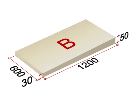 ТЕХНОНИКОЛЬ LOGICPIR Slope-1,7% (B) СХ/СХ 1200х600х30-50 (упак, 14 плит, 10,0799 (061310)