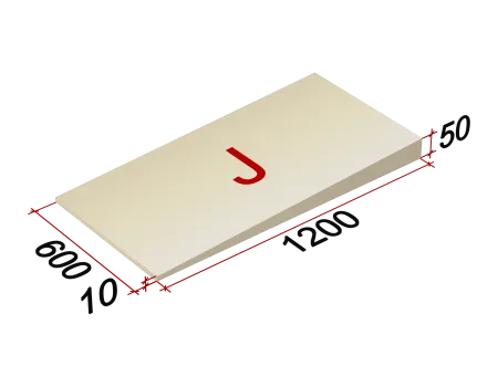 ТЕХНОНИКОЛЬ LOGICPIR Slope-3,4% (J) СХ/СХ 1200х600х10-50 (упак, 18 плит, 12,9599 (064660)