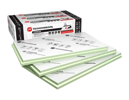 ТЕХНОНИКОЛЬ LOGICPIR Пол ФЛ/ФЛ L-1190х590х50 (5 плит, 3,5105 кв.м.) (056281)