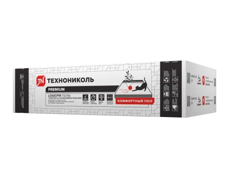 ТЕХНОНИКОЛЬ LOGICPIR Пол ФЛ/ФЛ L-1190х590х40 (6 плит, 4,2126 кв.м.) (056366) ТЕХНОНИКОЛЬ LOGICPIR Пол ФЛ/ФЛ L-1190х590х40 (6 плит, 4,2126 кв.м.) (056366)