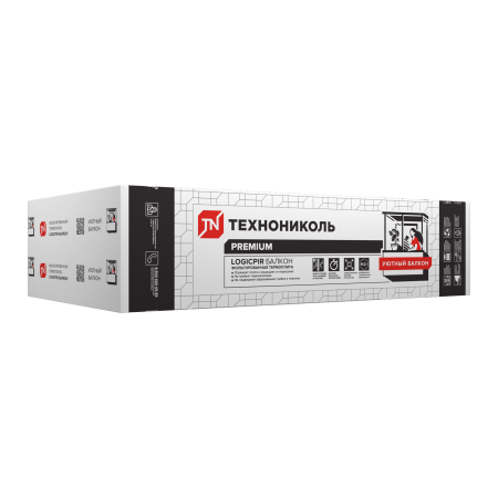 ТЕХНОНИКОЛЬ LOGICPIR Балкон L-1190Х590; 6 плит (651854)