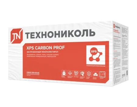 ТЕХНОНИКОЛЬ XPS CARBON PROF SLOPE 2,1 % уклон (плита А) (062545) ТЕХНОНИКОЛЬ XPS CARBON PROF SLOPE 2,1 % уклон (плита А) (062545)