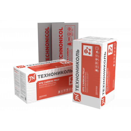 ТЕХНОНИКОЛЬ XPS CARBON PROF 1180х580х80-L (5 плит, 3,422 кв.м) (582415)