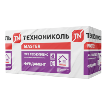 ТЕХНОНИКОЛЬ XPS ТЕХНОПЛЕКС ФУНДАМЕНТ 250 1180x580x100-L, поддон (6 упак) (124988)