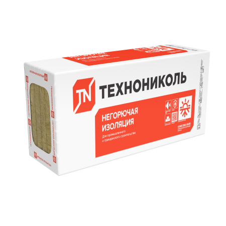 ТЕХНОНИКОЛЬ Утеплитель ТЕХНОРУФ 45 Толщина  плиты, мм; Кол-во в упаковке; Площадь, м2: 100; 3 плиты; 2,16 (012912)