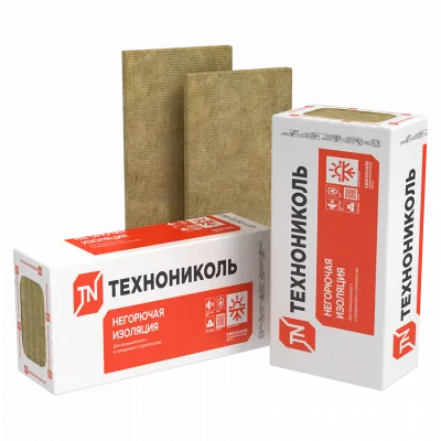 ТЕХНОНИКОЛЬ Утеплитель ТЕХНОВЕНТ СТАНДАРТ, 1200х600 мм Толщина плиты, мм; Кол-во в упаковке: : 150; 2 плиты (014364)