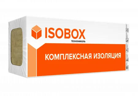 ТЕХНОНИКОЛЬ Утеплитель ИЗОБОКС ЭКСТРАЛАЙТ, 1200Х600Х100 мм (6 плит, 4,32 кв. м) (036915)