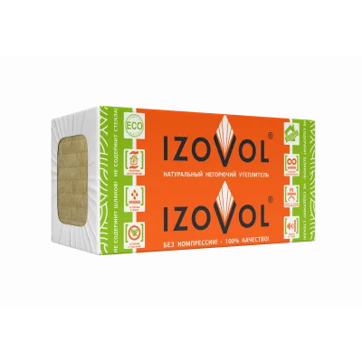 ТЕХНОНИКОЛЬ Утеплитель IZOVOL Ст-50, 1200Х600Х50 мм, (8 плиты, 5,76 кв.м) (041893)