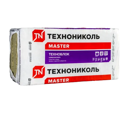 ТЕХНОНИКОЛЬ Утеплитель ТЕХНОБЛОК СТАНДАРТ (8 плит, 5,76 кв.м) 1200х600х50 мм (368218) ТЕХНОНИКОЛЬ Утеплитель ТЕХНОБЛОК СТАНДАРТ (8 плит, 5,76 кв.м) 1200х600х50 мм (368218)