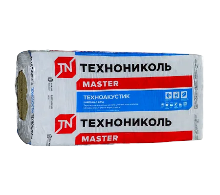 ТЕХНОНИКОЛЬ Звукоизоляция ТЕХНОАКУСТИК, 1200х600х50 мм, (12 плит, 8,64 кв.м) (376358) ТЕХНОНИКОЛЬ Звукоизоляция ТЕХНОАКУСТИК, 1200х600х50 мм, (12 плит, 8,64 кв.м) (376358)