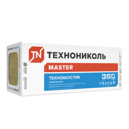 ТЕХНОНИКОЛЬ ТЕХНОАКУСТИК (4 плиты) 1200x600x100 мм, поддон (486954)