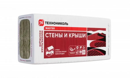 ТЕХНОНИКОЛЬ Утеплитель ТЕХНОНИКОЛЬ Стены и крыши, 1000x610x100, поддон (113360) ТЕХНОНИКОЛЬ Утеплитель ТЕХНОНИКОЛЬ Стены и крыши, 1000x610x100, поддон (113360)
