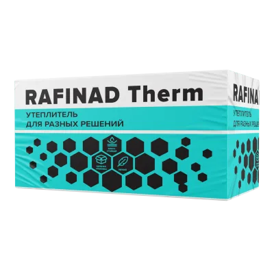 ТЕХНОНИКОЛЬ Плита пенополистирольная RAFINAD THERM 50 мм, 1200х600х50 (6 плит, 4,32 кв.м.) (142367) ТЕХНОНИКОЛЬ Плита пенополистирольная RAFINAD THERM 50 мм, 1200х600х50 (6 плит, 4,32 кв.м.) (142367)